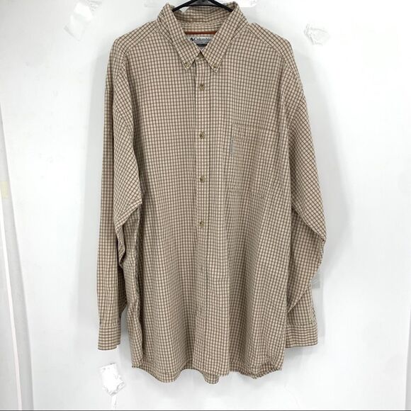 Columbia XXL L/S Button Down Casual Shirt - Picture 1 of 6